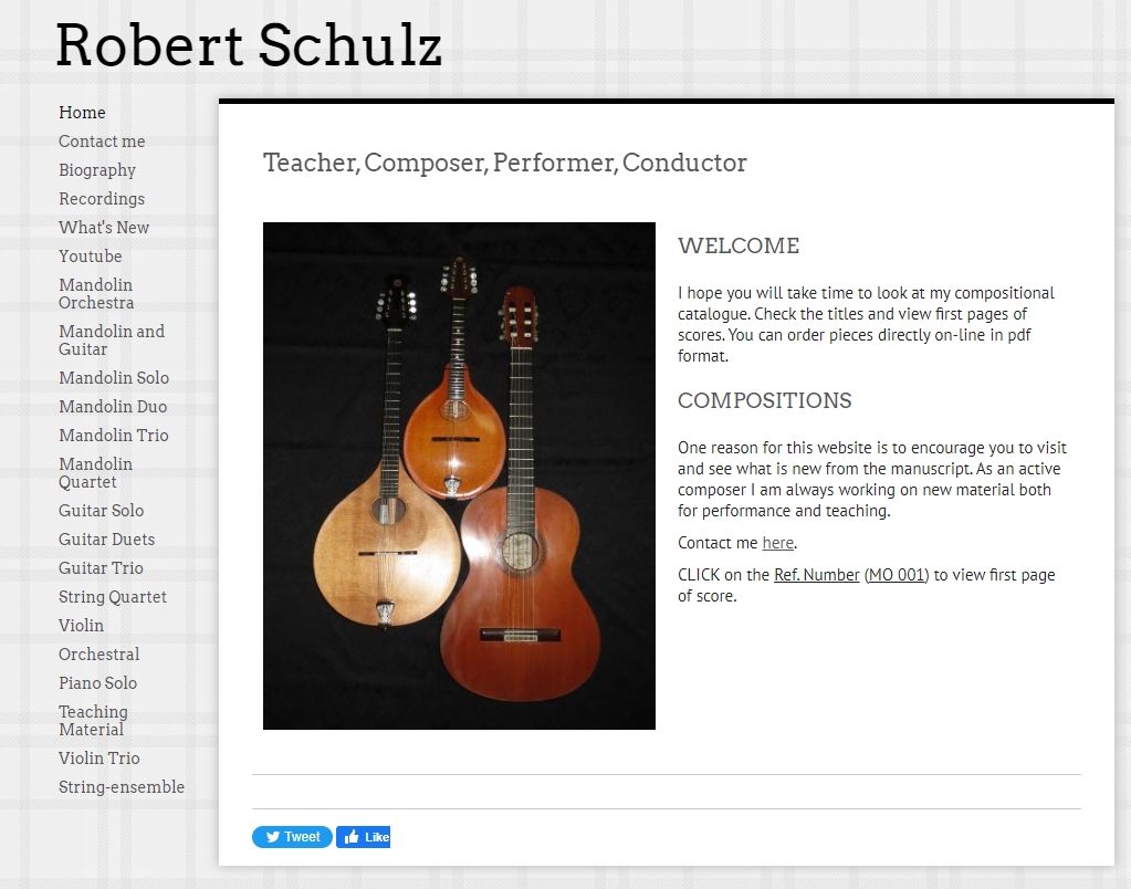Robert Schulz   Mandoline Instrument des Jahres Mandolinenspieler des Tages