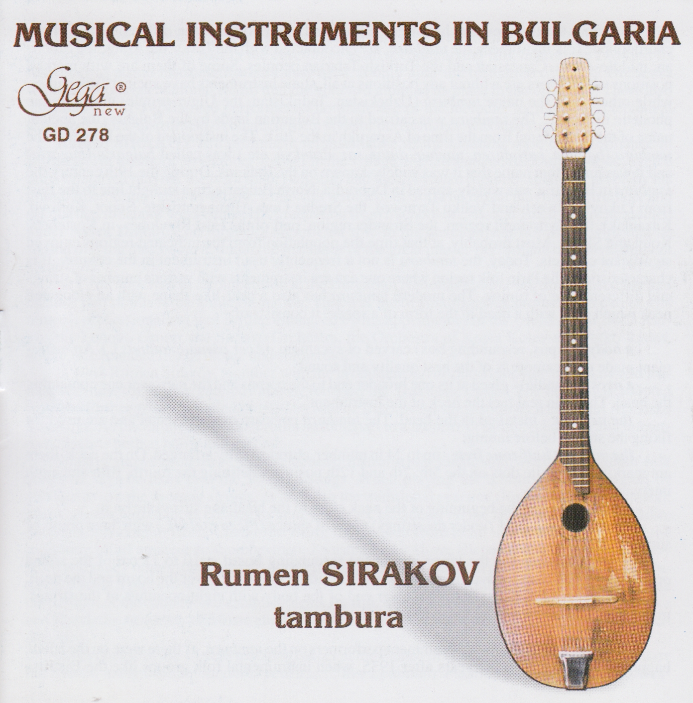 Rumen Sirakov Mandoline Instrument des Jahres Mandolinenspieler des Tages