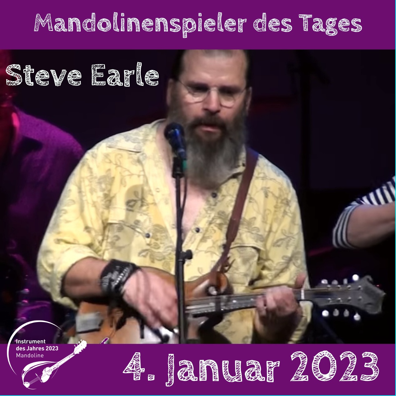 4. Januar - Steve Earle