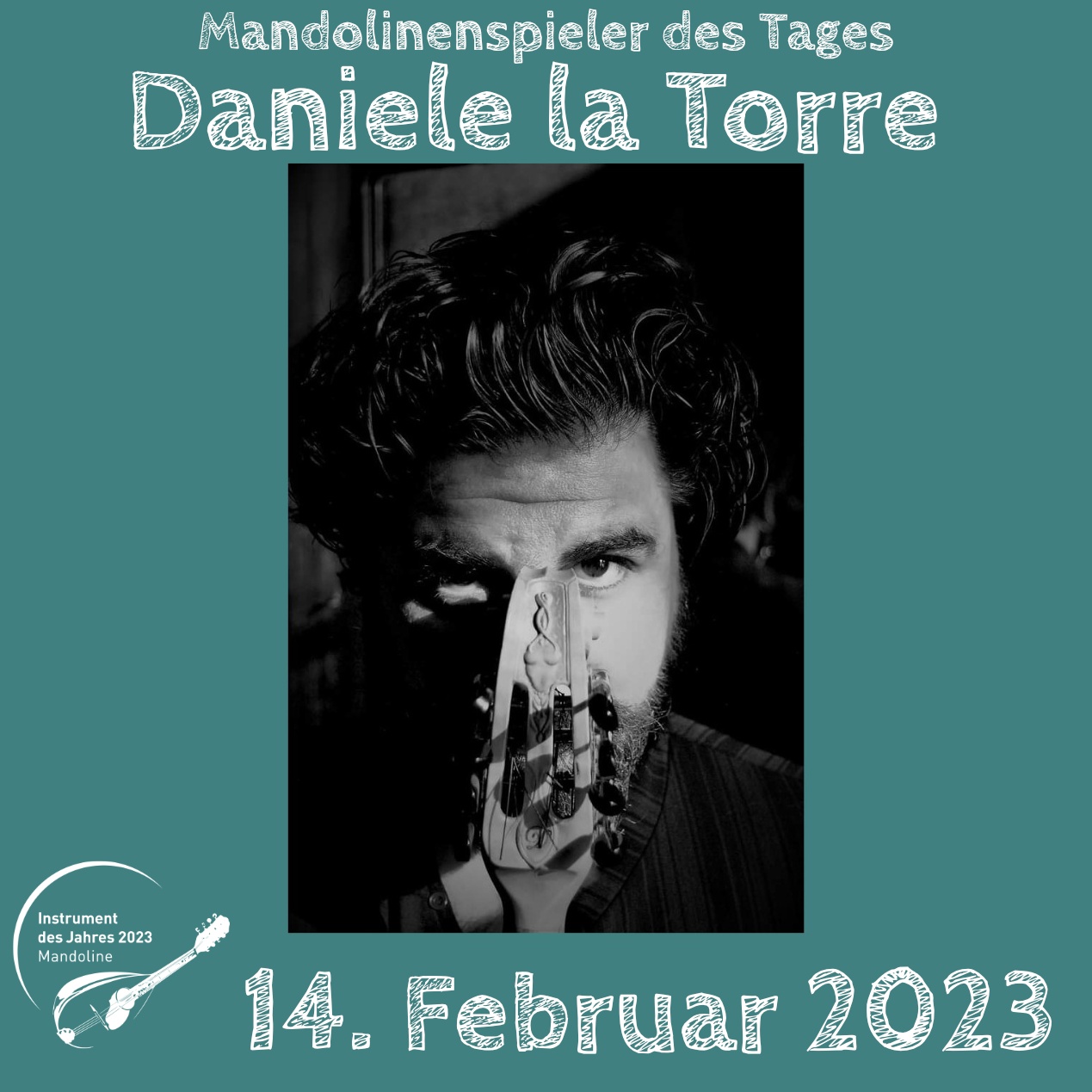 Daniele la Torre Mandoline Instrument des Jahres 2023 Mandolinenspieler des Tages