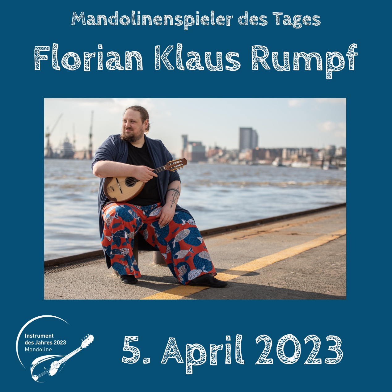 Florian Klaus Rumpf Instrument des Jahres 2023 Mandolinenspieler des Tages