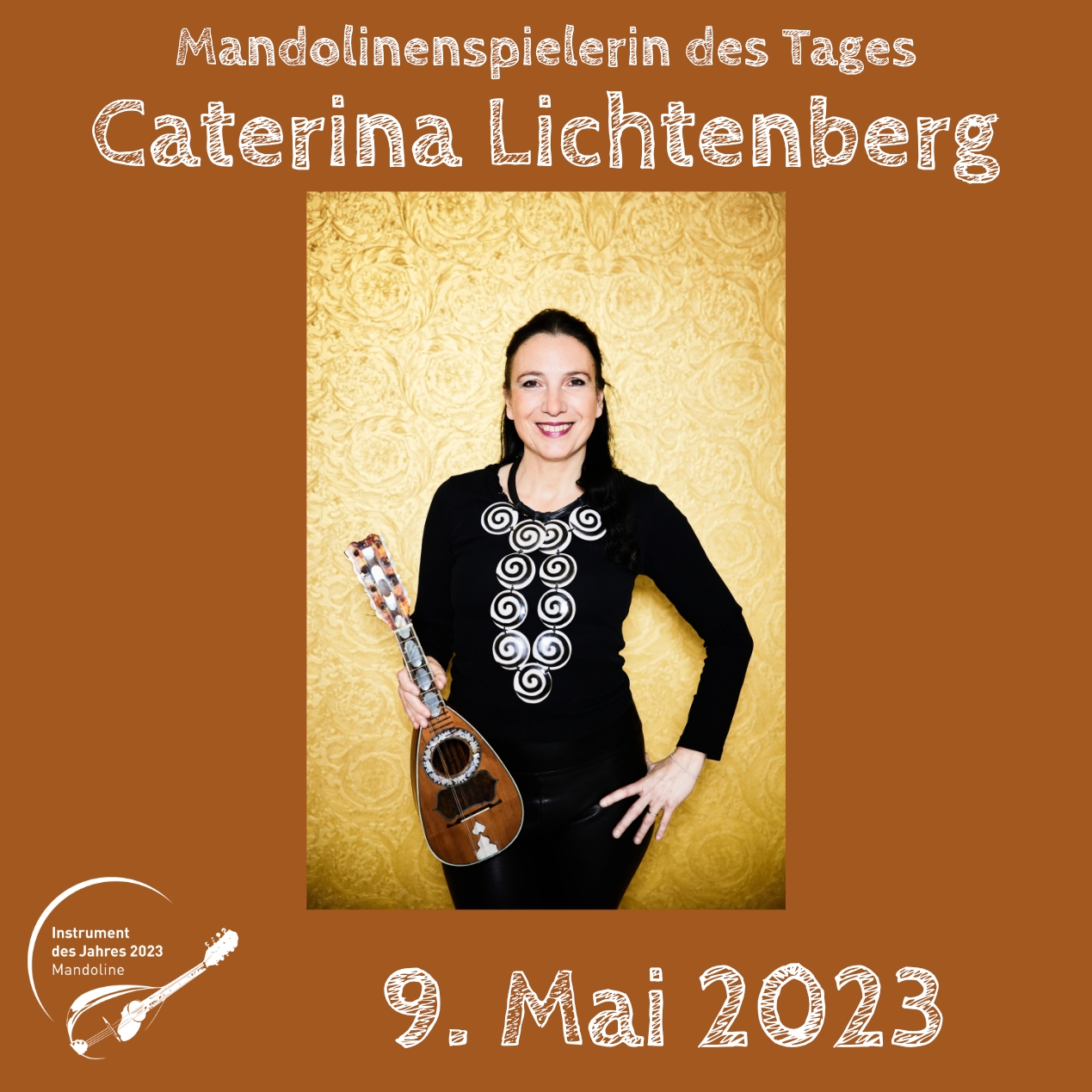 Caterina Lichtenberg Mandoline Instrument des Jahres 2023 Mandolinenspieler Mandolinenspielerin des Tages