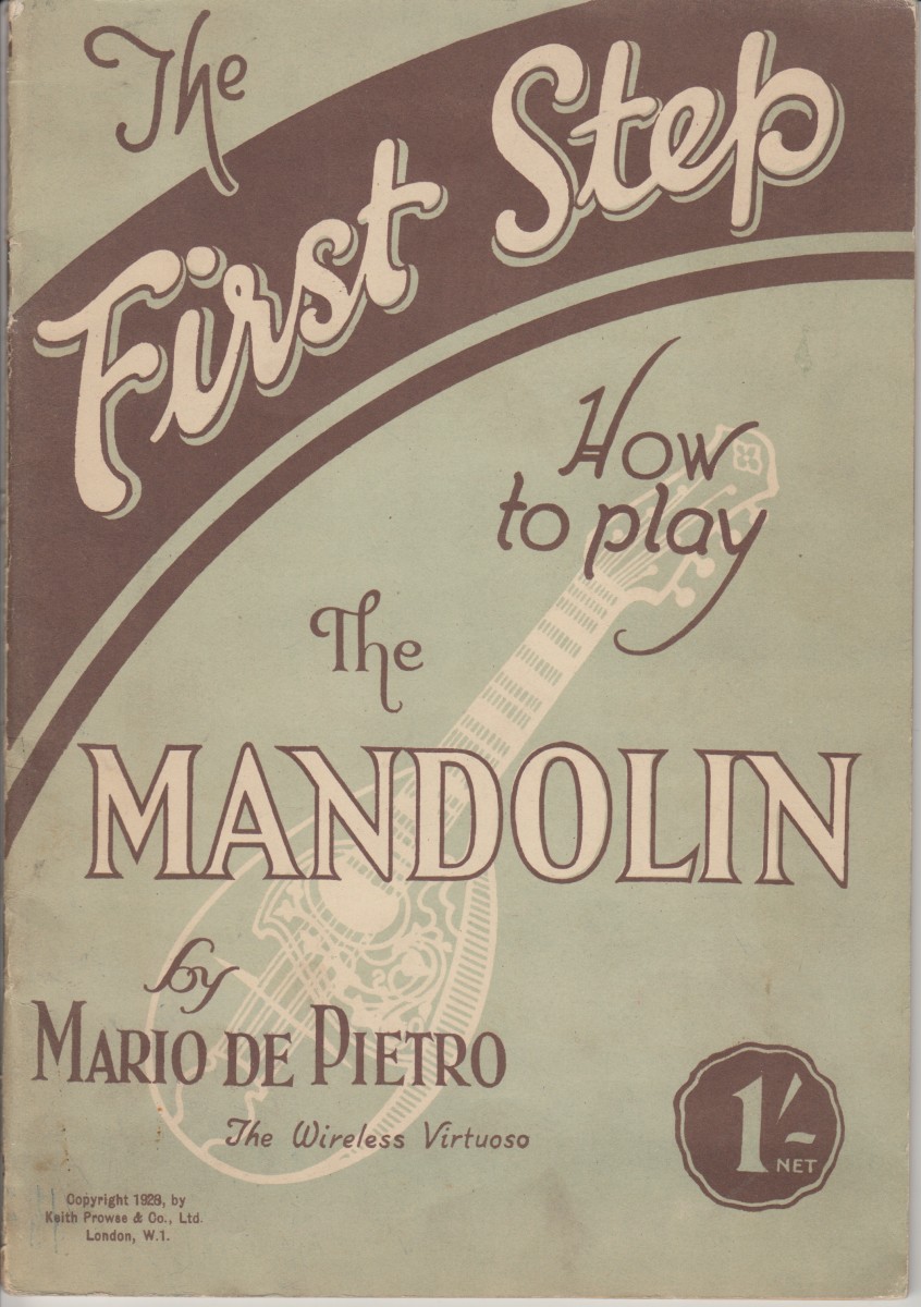 Mario de Pietro Mandoline Instrument des Jahres Mandolinenspieler des Tages